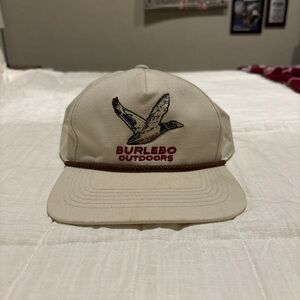 Burlebo Outdoors Tan Cap with Duck Embroidery